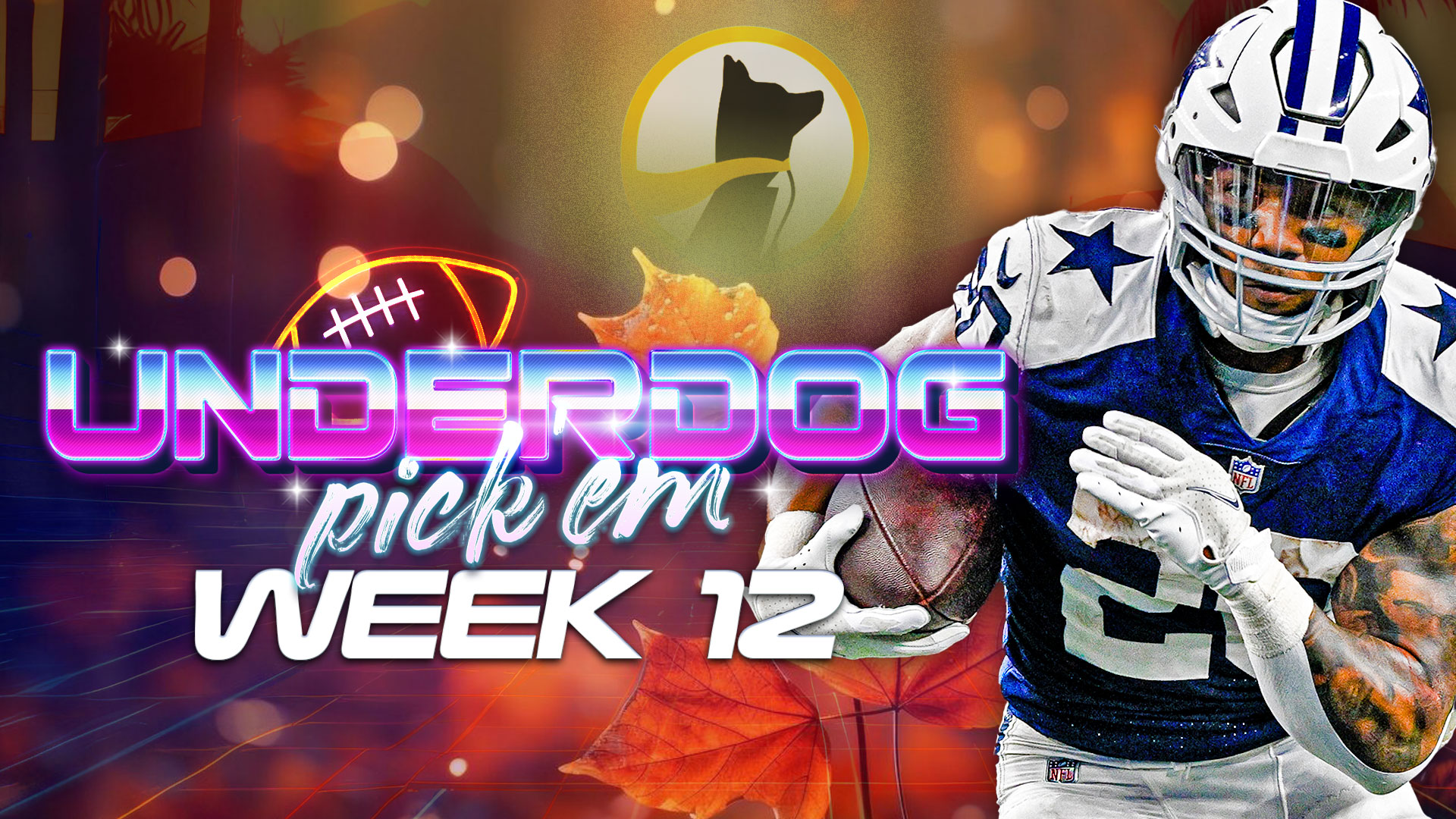 Underdog Pick'em Plays. Top Picks for the Week 12